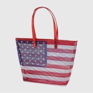 NEW! American Flag Tote Bag